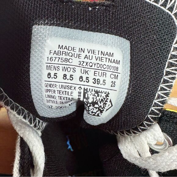 Converse Rainbow Pride Diversity High-Top Sneakers Women’s Size 8.5 - Picture 7 of 8